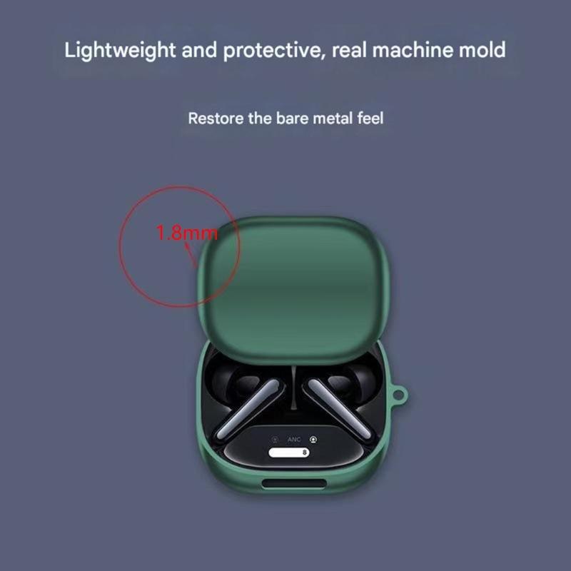 Silicone Case For Liberty 4Pro Charging Box Sleeve With Shockproof Protections And Wireless Charging Compatibility