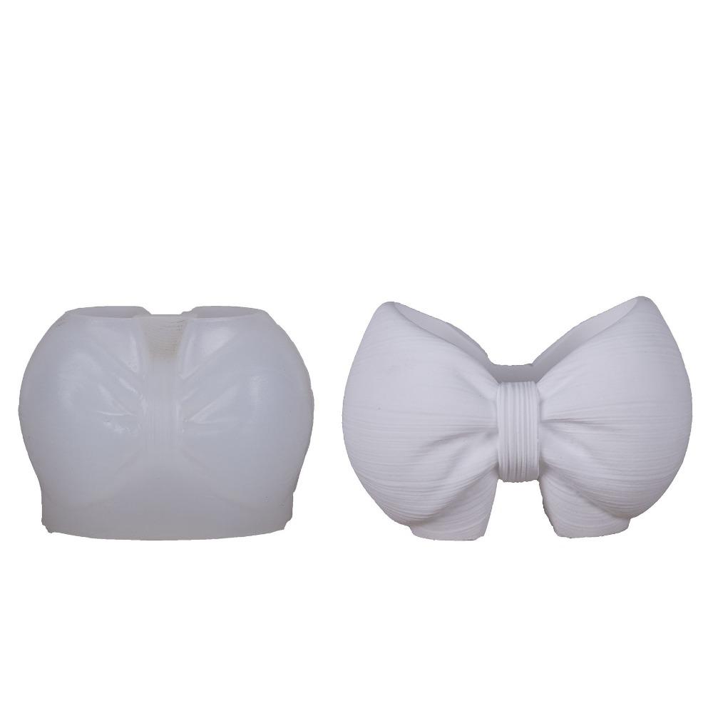 Soft Bow Candle Mold Silicone Aromatherapy Mold Decorative Vase Mold  Gift Making