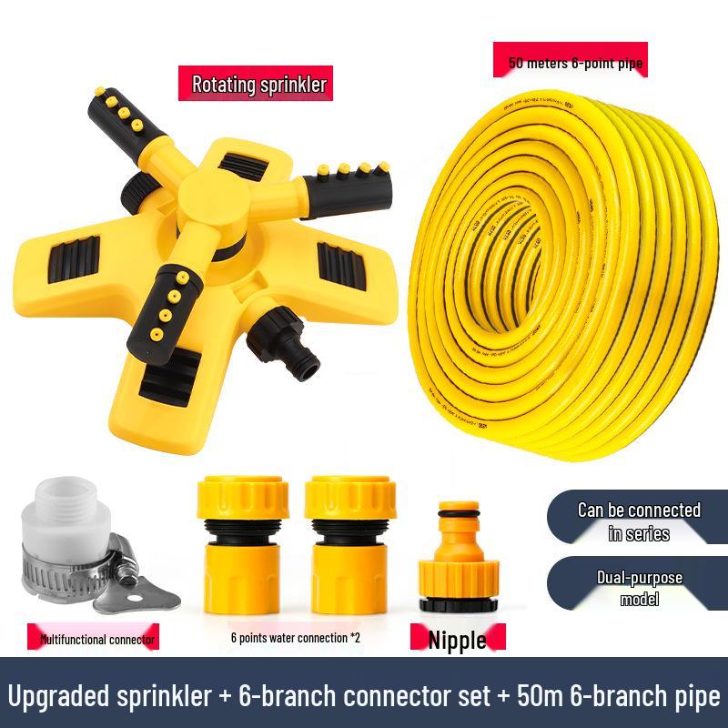 360° Automatischer Rasen-, Blumen- und Gemüsegartensprenger