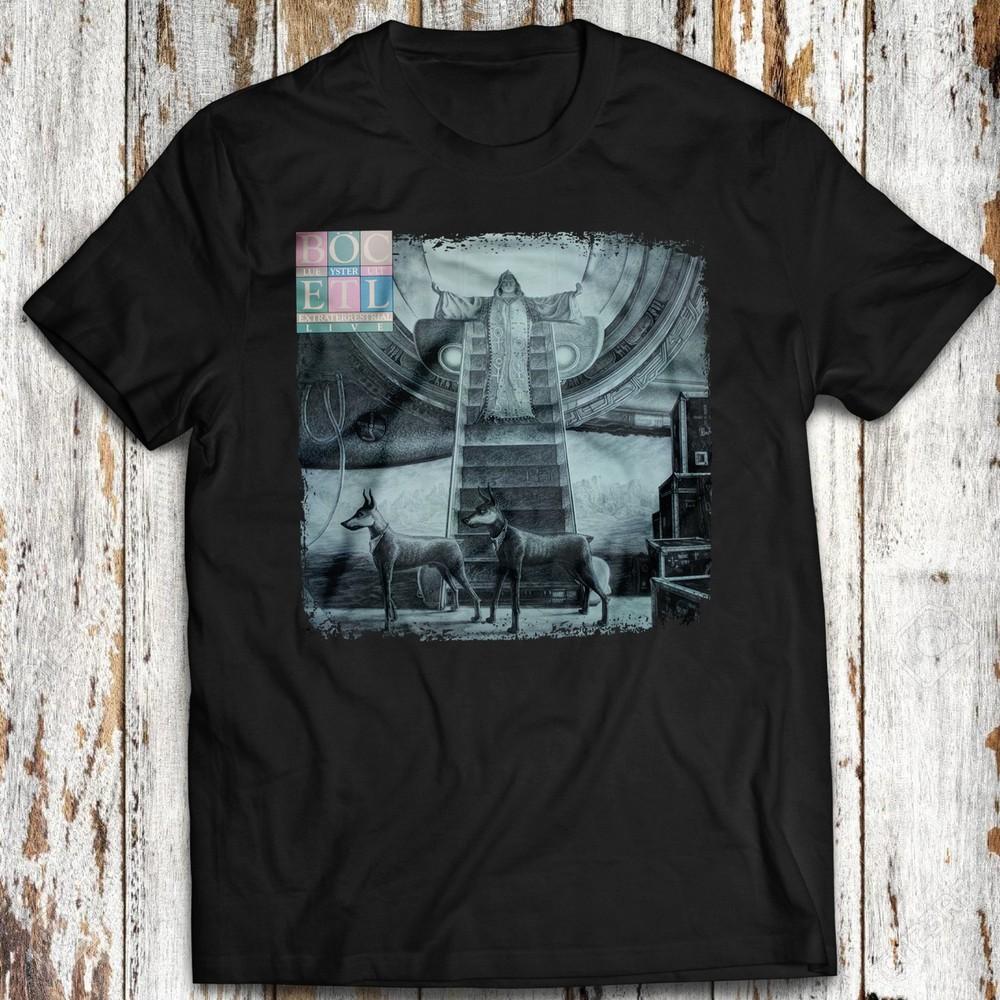 Extraterrestri wbr/ al Live Blue Oyster Cult T-Shirt Buck Dharma Rock Music Unisex T-Shirt XXXL