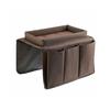 4 Pockets Storage Bag Sofa Handrail Tray Table Mat Couch Arm Rest Organizer Couch Table Top Holder Remote Control Organizer Bag