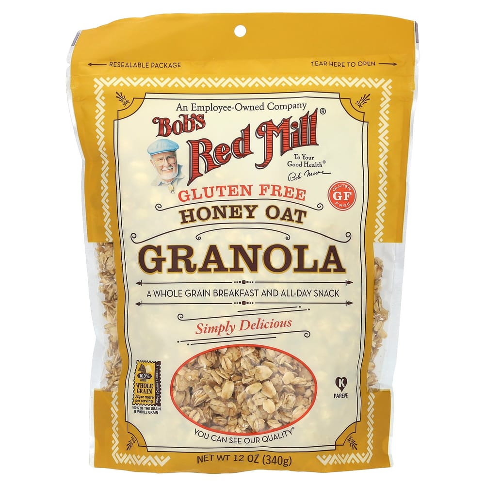 Bobs Red Mill Gluten-Free Honey Oat Granola 340g (12oz)