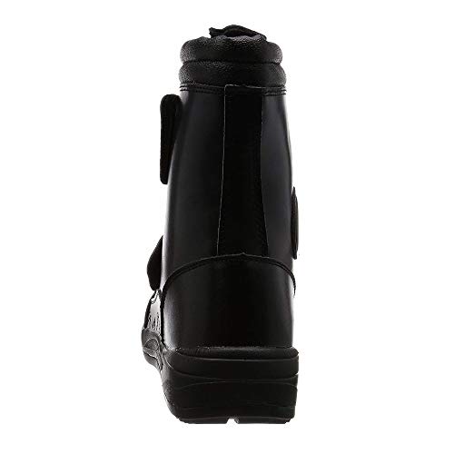 CO-COS nobuoka Pro Sneakers, JSAA Certified, Velcro-Type, Sweat-Absorbent Lining, Oil-Resistant Sole, Ziproa, Men's, Black, 30 cm