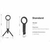 Magnetic Phone Tripod with Carabiner Clip Portable Dual-Side Phone Stand Desk Mount Selfie Handle Holder for iPhone 14-17 ProMax