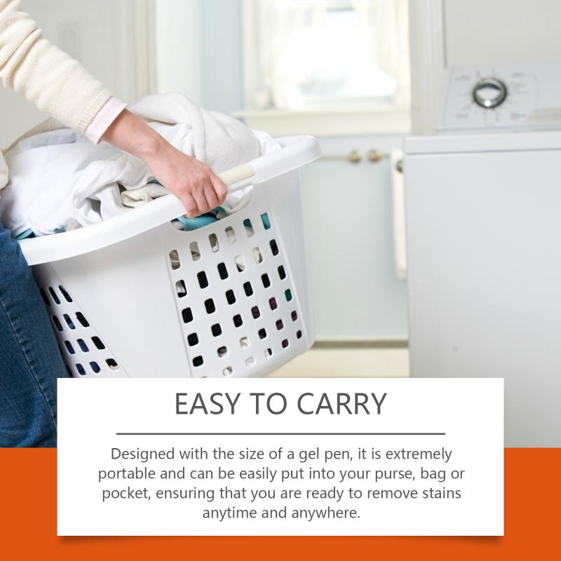 Portable Laundry Stain Remover Pen Leave In Decontamination For Daily Clothes Cleaning Convenient Carry