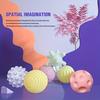 6PCS/set Baby Toys Sensory Balls For Children Textured Hand Touch Ball Soft Massage Ball Infant Rattle Senses Toys