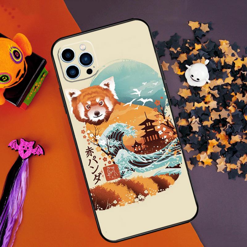 Red Panda Bumper Case For iPhone 16 15 14 Pro Max 11 12 13 Pro Max Mini XR 15 16 Plus 16e Phone Cover