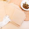 300/100Pcs Disposable TeaBags with String Household Filter Bag for Coffee Foot Bath Natural Wood Pulp Paper Spice Filters Teabag
