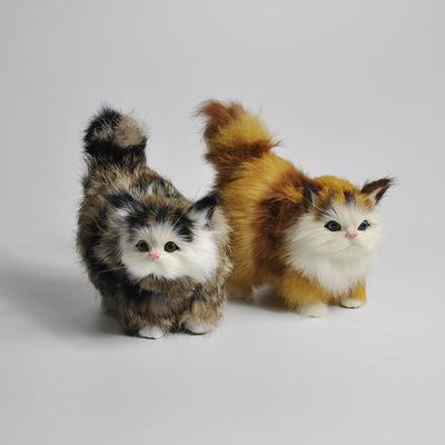 Kleines Blumen-Katzenfell-Ornament - Originelles Geburtstagsgeschenk für die beste Freundin