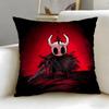 Popular Game Hollow Knight Cushion Cover Soft  EasyWash Pillow Case  Versatile for Couch Bed Travel and Office