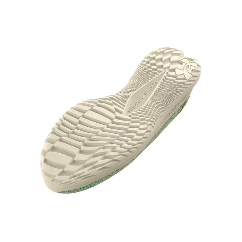 Under Armour Flow Velociti 3 Etched In Stone Women Sneakers Cream Ivory-Dune Court-Green 3027335-100