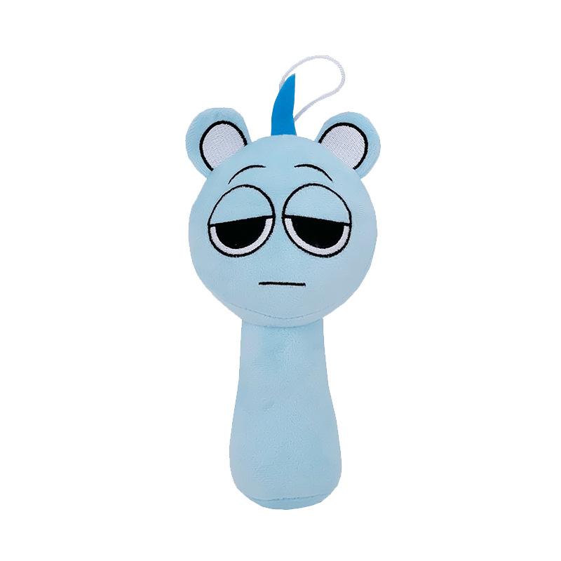 SprunkiPlush Toy Mr Fun Computer SprunkiPlushie Soft Toy Horror Games Cartoon Pillow Stuffed Doll Christmas for Birthday Gifts