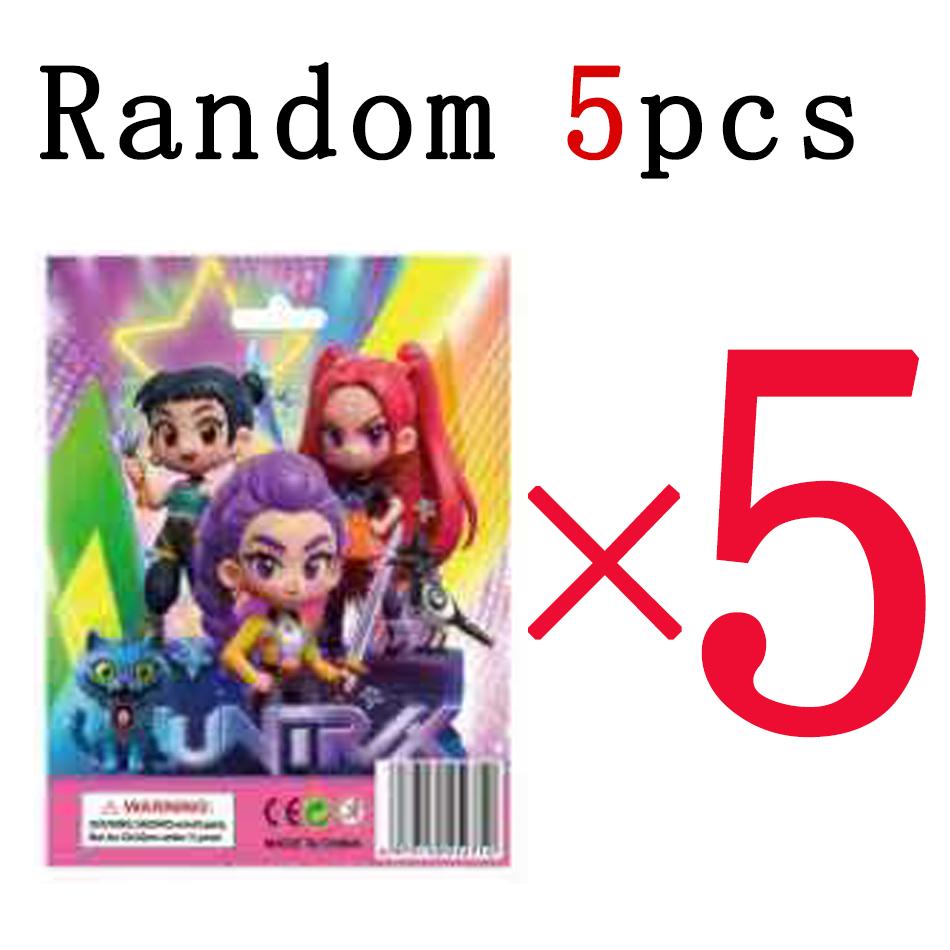 NEU Kpop Dämonenjäger Figur Cartoon Jäger Tiger Rumi/Mira/Zoey Actionfigur PVC Schreibtischdekoration Modellpuppe Spielzeug Kindergeschenk