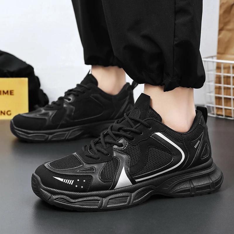 Shoes For Men Women's Chunky White Luxary Sneakers Ladies Running Casual Shoes Fashion Light Male Tenis Sports Fitness Footwear