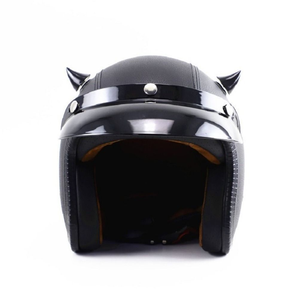 1pair Cool Motorcycle Helmet Horn Silicone Moto Helmet Decoration  Scooter