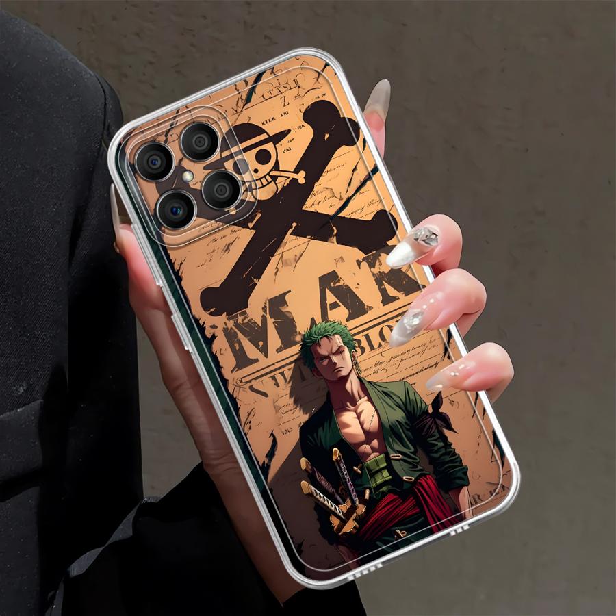 One Piece Luffy Case for Honor X7b X8 X9b X8b 90 Lite X8a X9a Soft Phone Cover