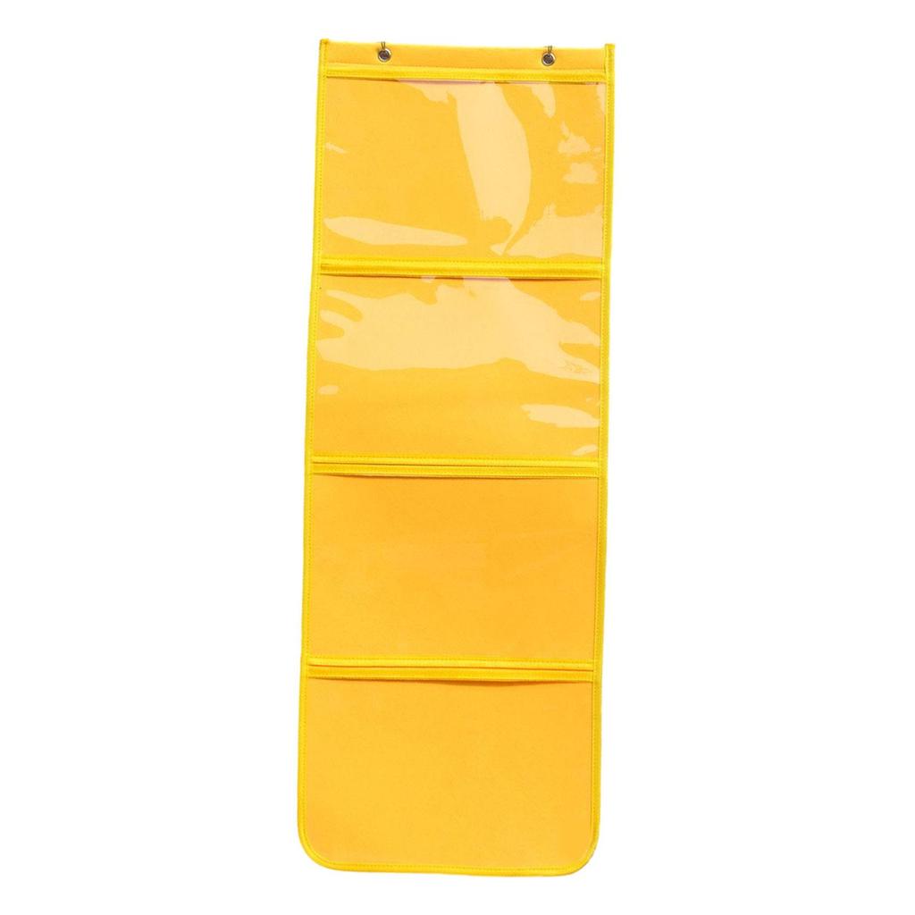 Kindergarten Painting Hanging Bag Small Display Pouch Wall Hanging Bag Artwork Organizer Pouch Paper Organizer Painting Bag