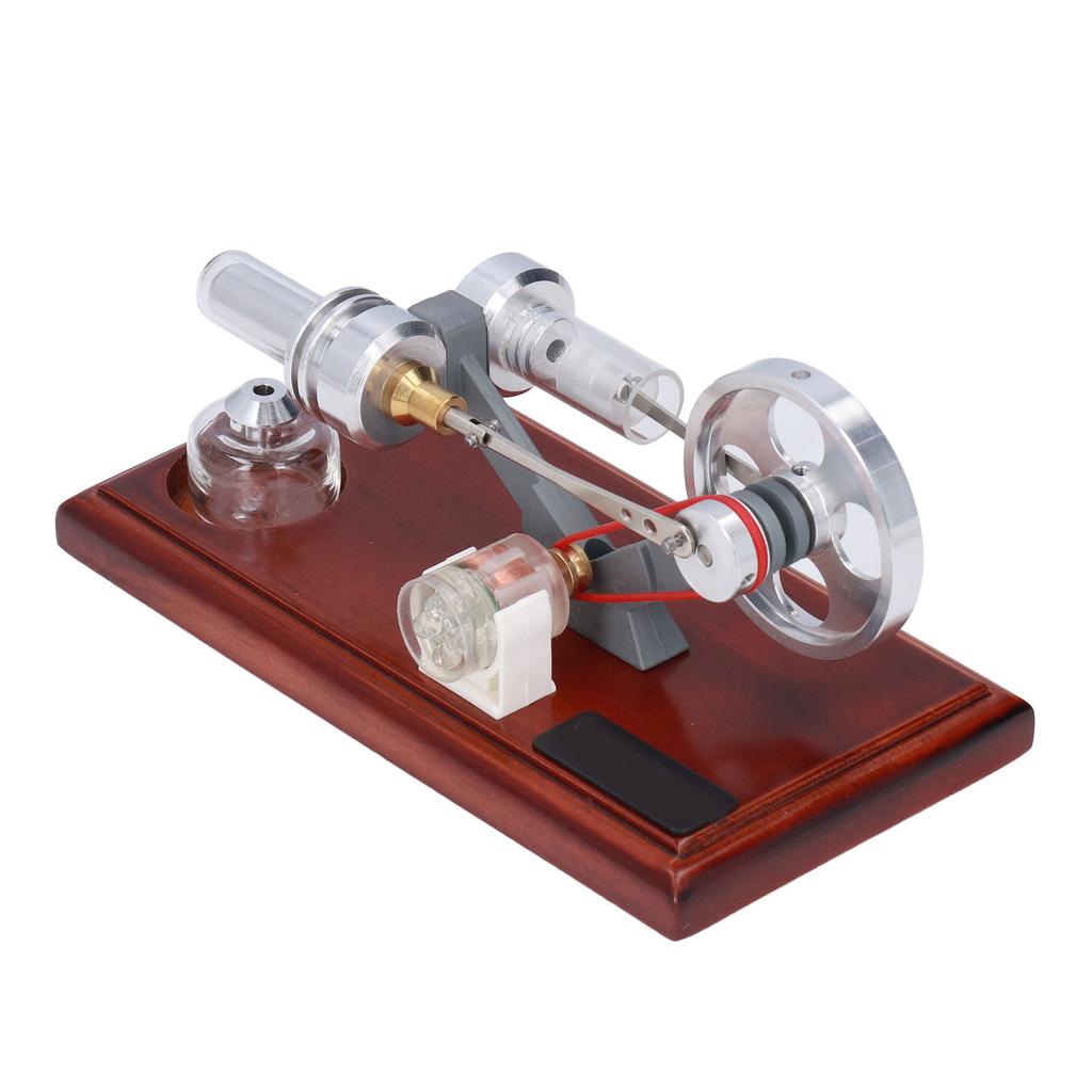 Stirlingmotor-Modell, pädagogisches, abnehmbares DIY-Dampfkraftgenerator-Modell für wissenschaftliche Projekte