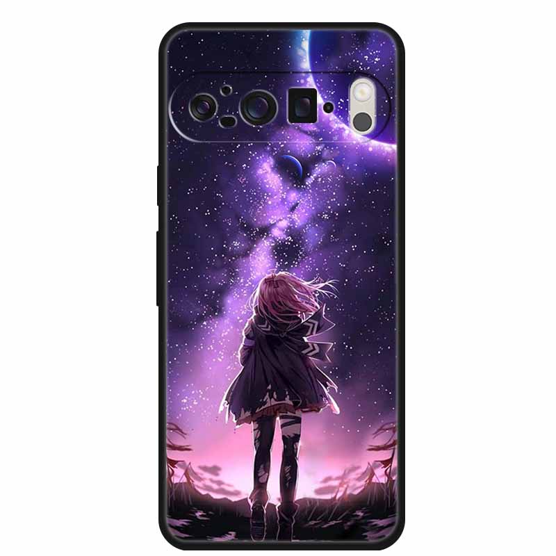 For Google Pixel 10 Pro XL 5G Case 10Pro XL 6.8" Coque Black Silicone Soft TPU Phone Case For Google Pixel 10 Pro Case Shell Bag
