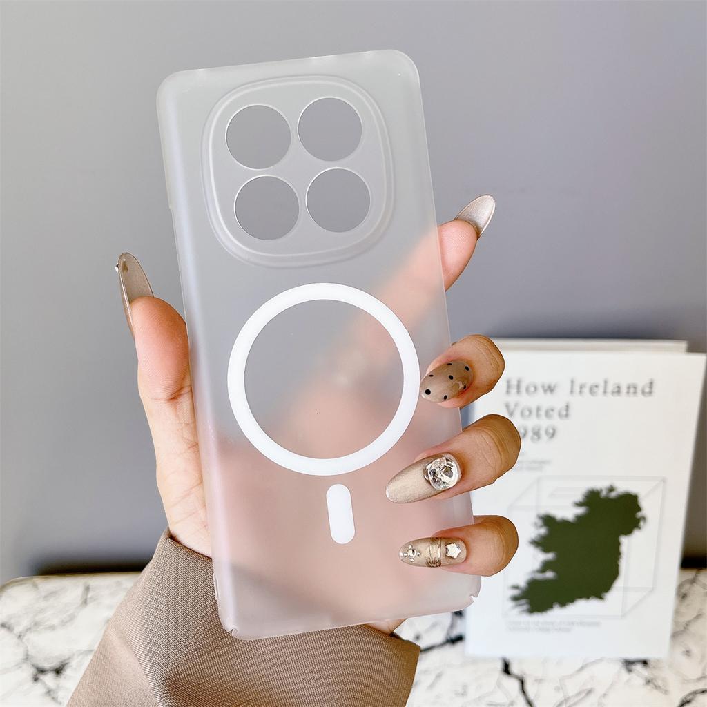 Redmi K90Max magnetic mobile phone case is suitable for Xiaomi Mi 17 protective case turbo5 Max skin matte note15