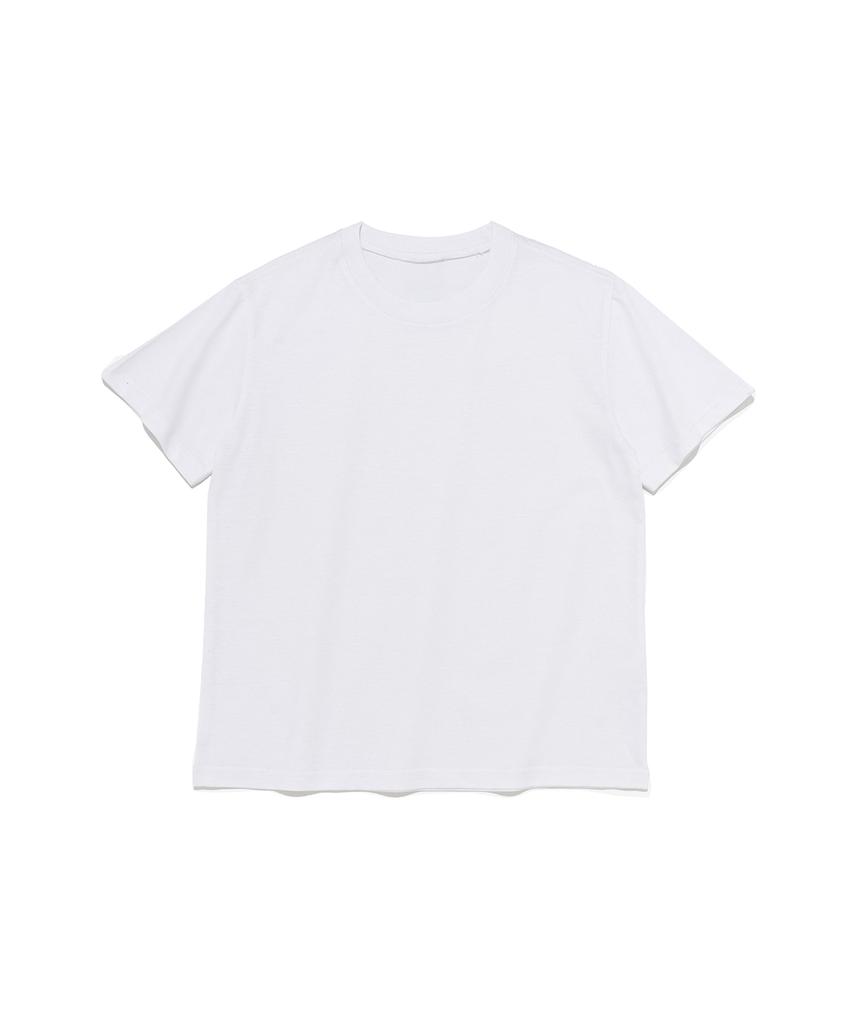 Beullaengkiteu Women'S Essential Soft Crew Neck T-Shirt (White)