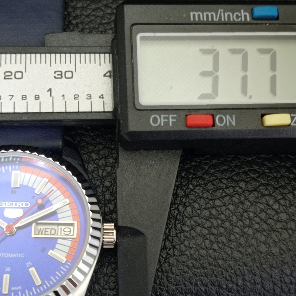 SEIKO 5 AUTOMATIC VINTAGE REFURBISHED 6309A JAPAN MENS BLUE DIAL WATCH a440710-4 Sk-a440710