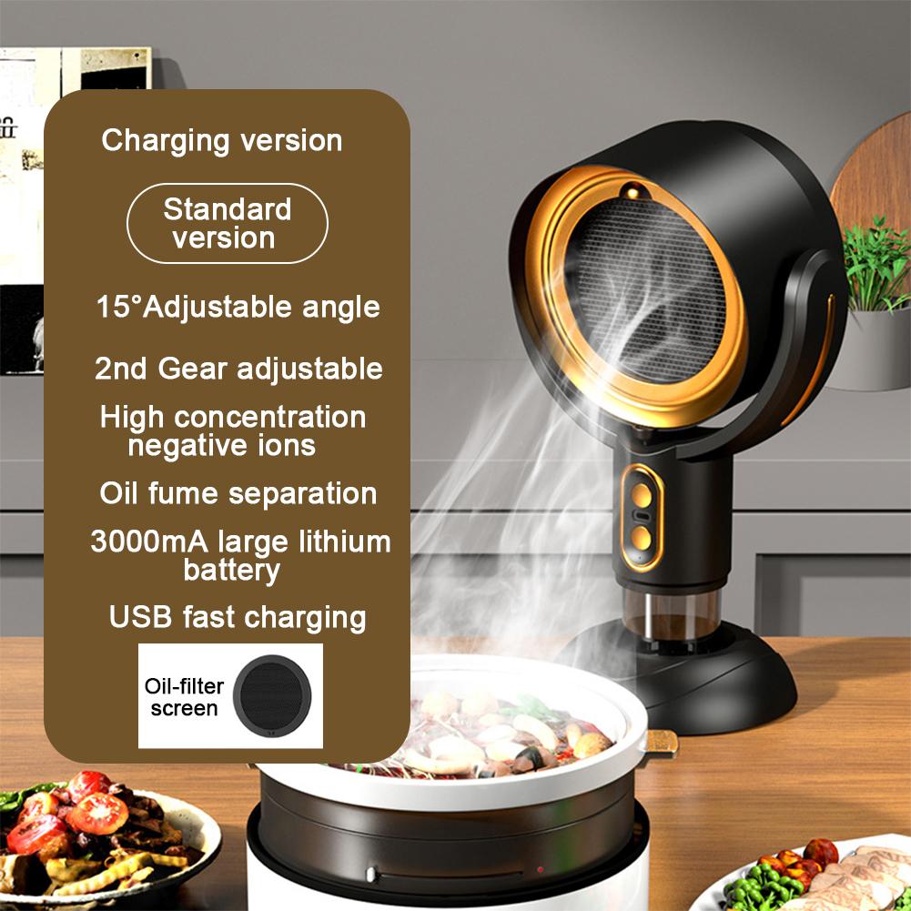 Desktop Range Hood Portable Range Hood Cooker Range Hood Kitchen Exhaust Fan Exhaust Filter Desktop Range Hood for Indoor BBQ