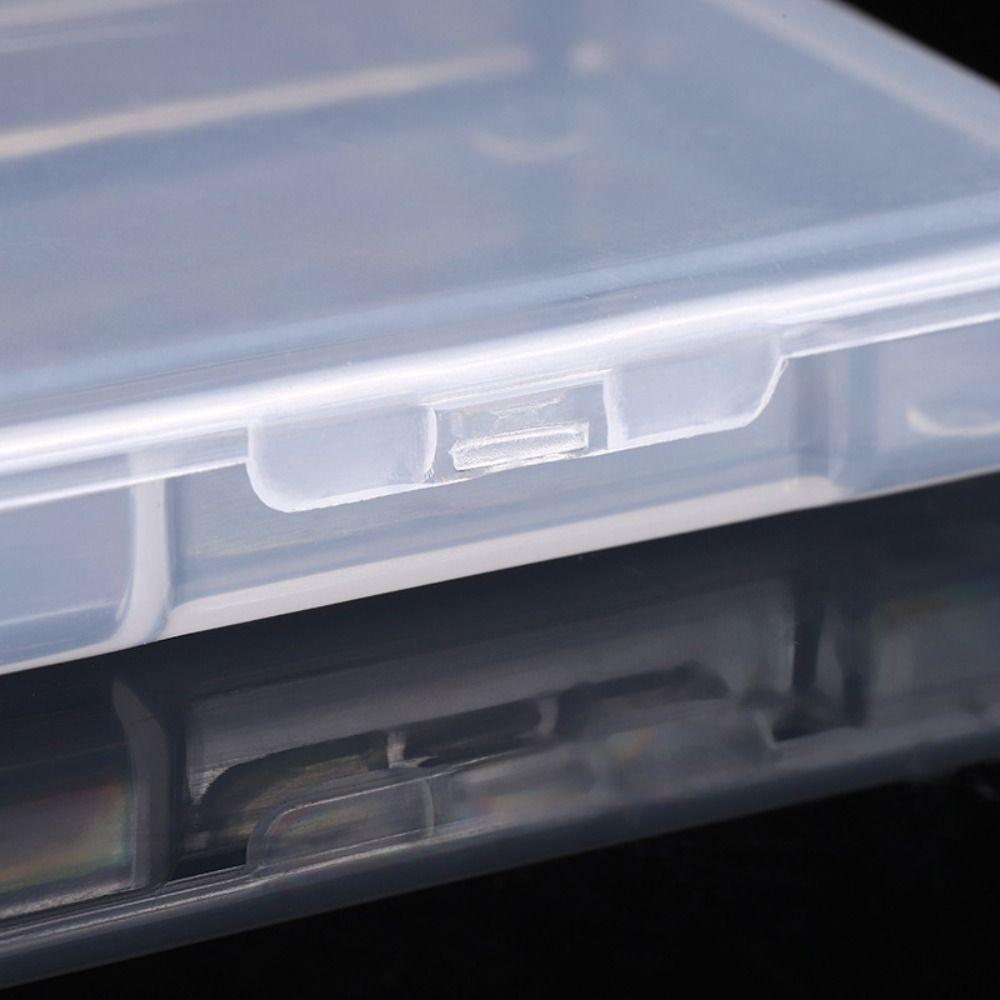 Square Storage Box Plastic Small Items Case Portable Fishing Tools Accessories  Power Tools Holder
