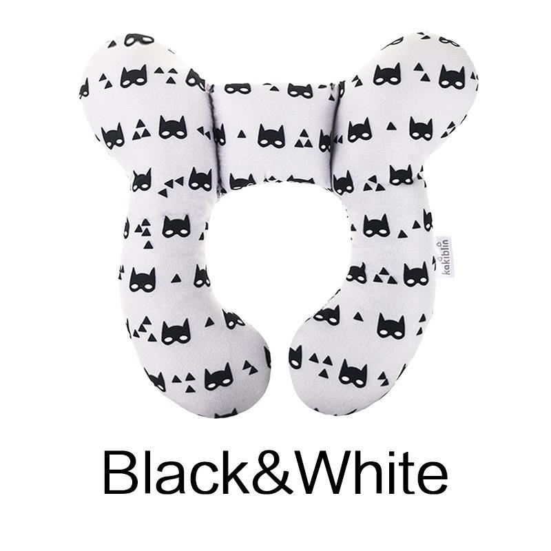 Baby U-Shaped Memory Foam Neck Pillow - Universal Car Seat & Stroller Head Support Cushion for Newborns & Infants Travel