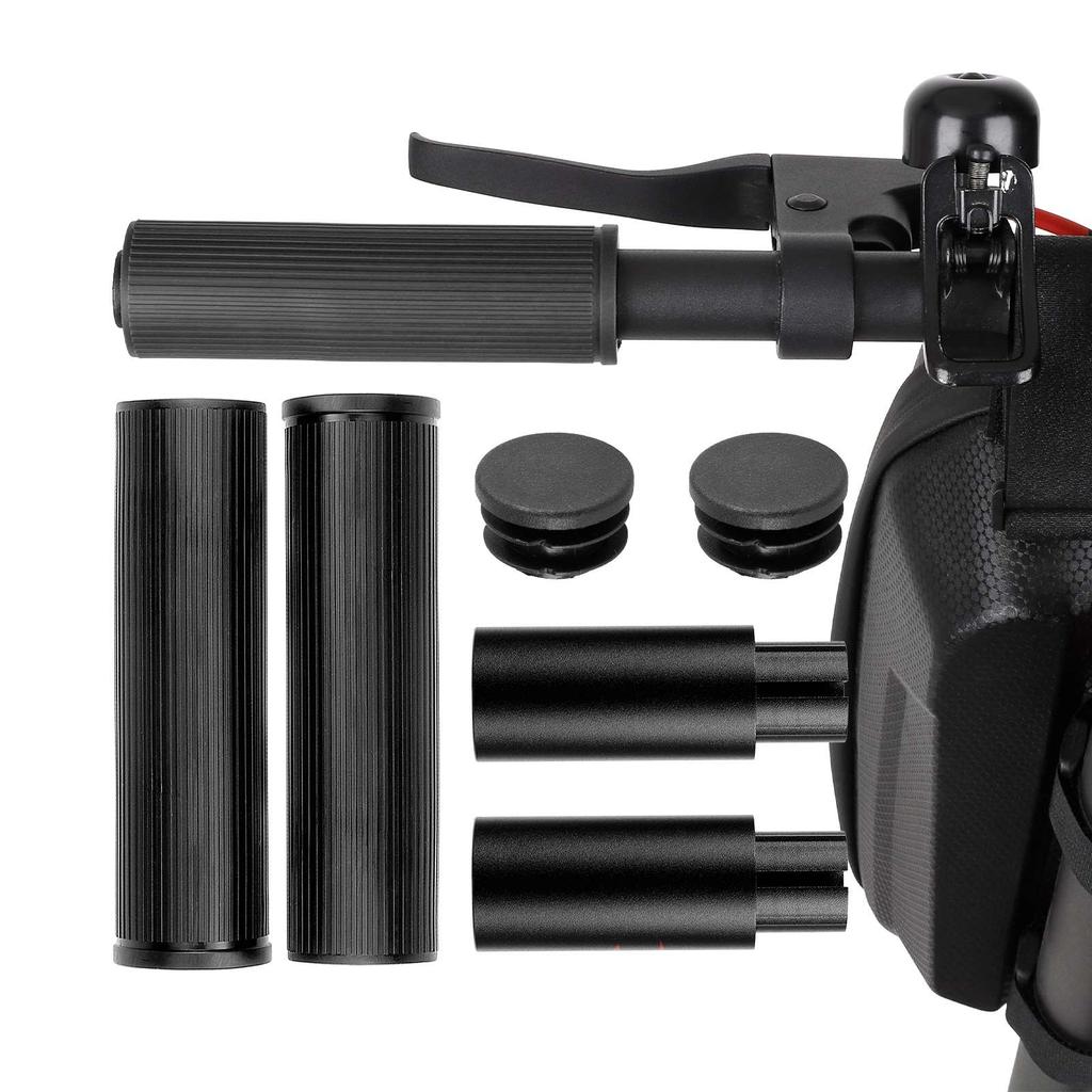 Black Ulip silicone handlebar extender kit without light for xiaomi and Ninebot ES series scooters