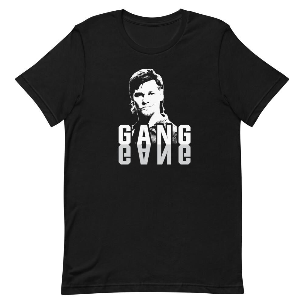 THEO VON GANG GANG Black Tee Short-Sleeve Unisex T-Shirt Unisex T-Shirt L