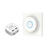 Wireless Switch 250V No Battery Needed with Receiver Set 10A RF433 Wireless Remote Control for Home and Garden Lighting