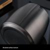 Stainless Steel Ashtray Medium Size Thickened Cigarette Holder Anti Flying Ash Shatterproof Without Lid
