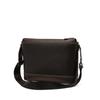 Daks Black Cowhide Crossbody Bag With Logo Dbba6f041bk