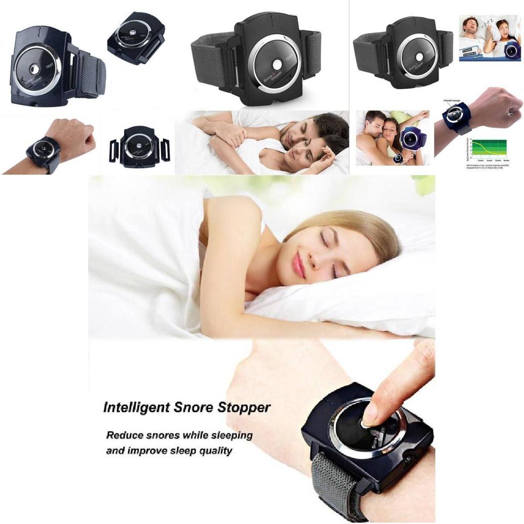 Product Snoring Stopper Wristband Electronic Anti Snoring Device With Infrared For Sleep Improvement