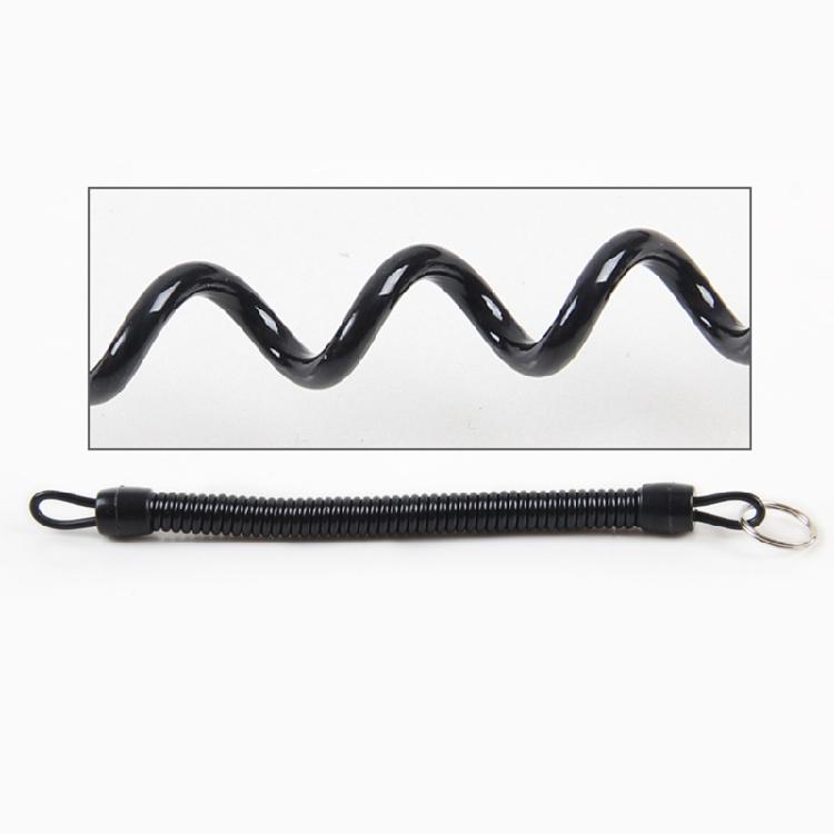 2pcs Scuba Diving Anti-lost Spiral Spring Coil Lanyard Rope Emergency Tool