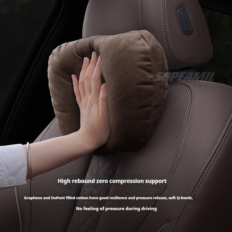 Mercedes Benz A B C E S R Class GLB GLC GLE AMG CLA CLS SLC GLS SLS ML Car Headrest Neck Support Lumbar Rest Cushion Neck Pillow