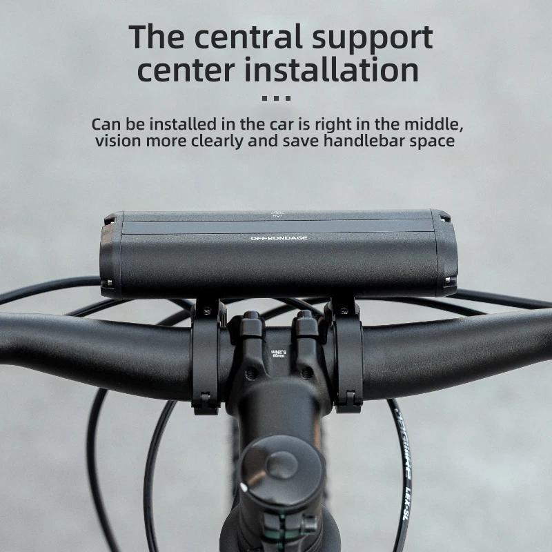 OFFBONDAGE Bicycle Light Front  Bike Light Waterproof Flashlight USB Charging MTB Road Cycling Lamp Accessories
