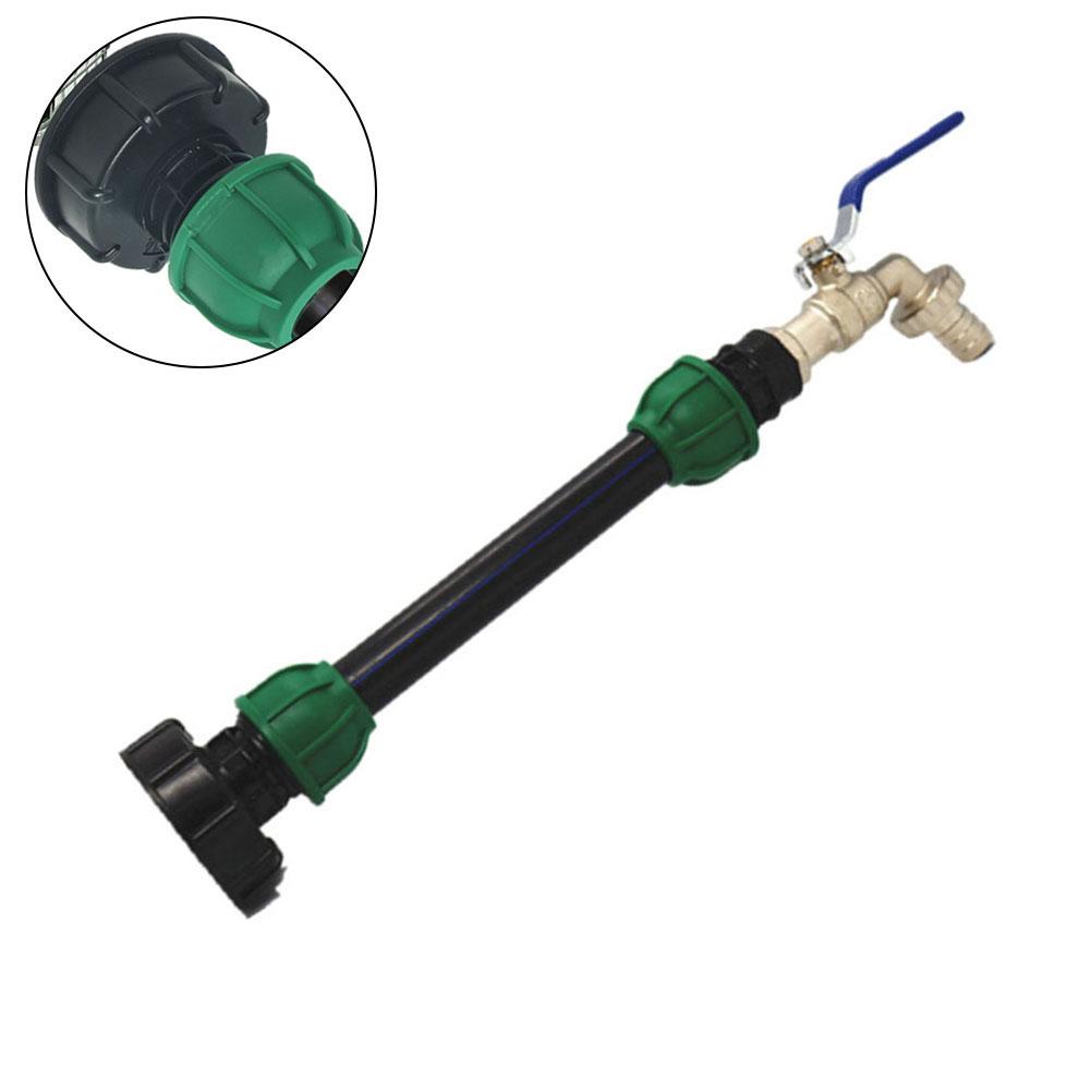 Kunststoff IBC Tank Adapter S60 6 Anschluss für Regenwassersammelsysteme Einfache Installation Kompatibel mit Gartentanks