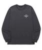 Ujeu Basic Logo Long Sleeve (Dls039) Charcoal