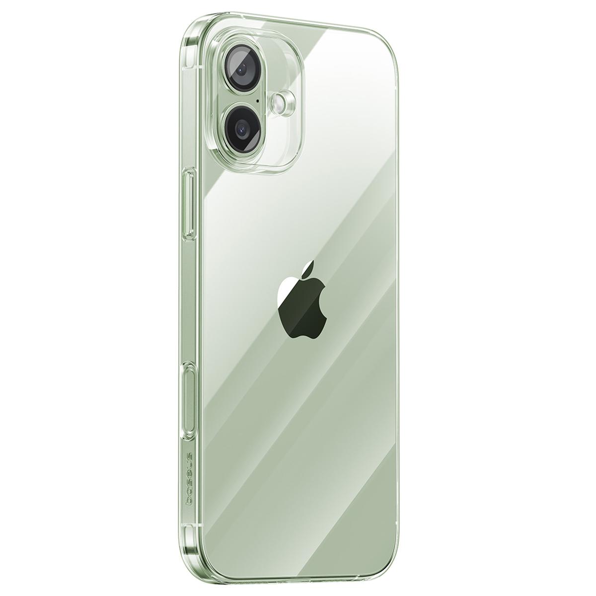 BASEUS Simple Series For iPhone 17 Case Anti-Drop Transparent Soft TPU Cell Phone Cover A