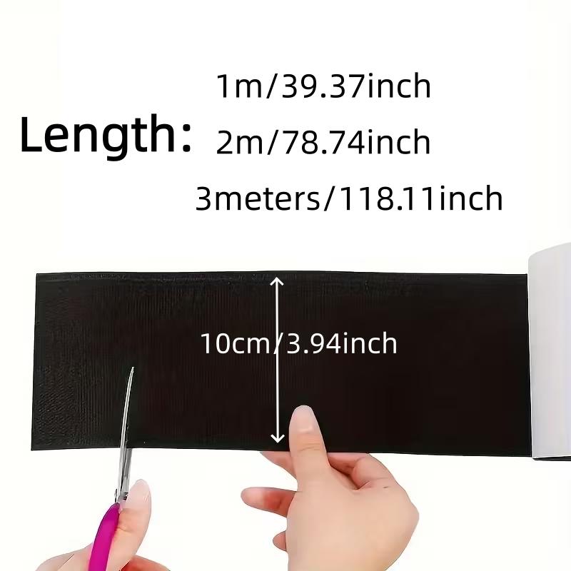 1Roll 1/2/3meters Nylon Couch Cushion Non-Slip Grip Tape Adhesive Hook and Loop Strips for Fabric Outdoor Patio Cush