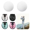 Golf Ball Waist Bag Ball Storage Pouch Waterproof Golf Ball Storage Bag Lightweight Ball Belt Bag Holds 2 Balls Golf Accessories
