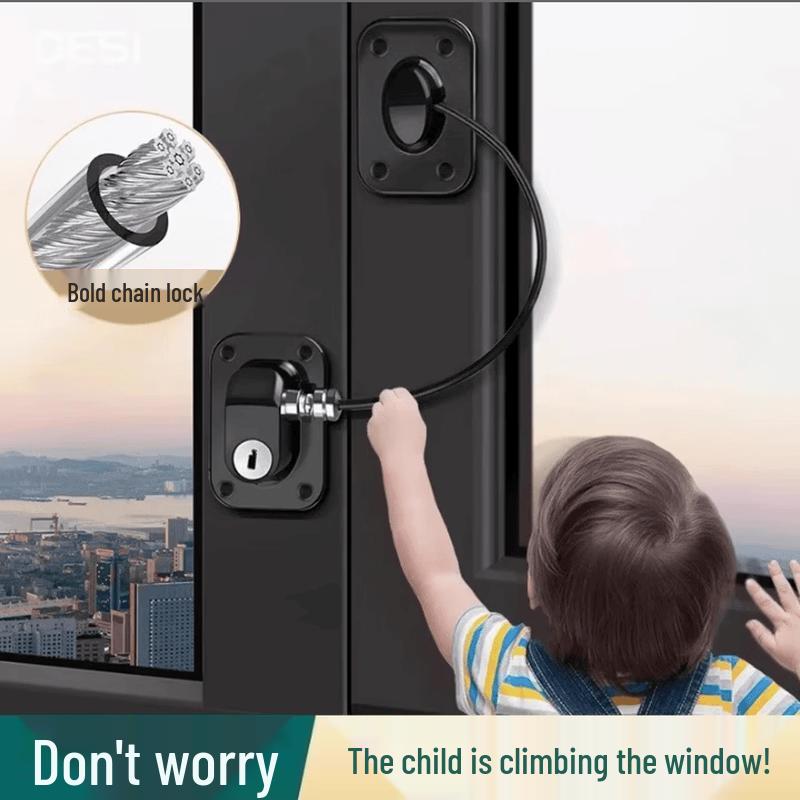 Child Safety Window Restrictor Lock