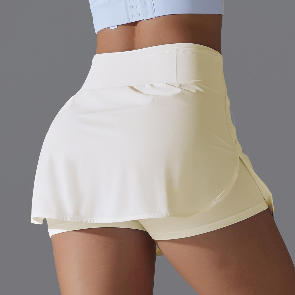 Женская теннисная юбка с высокой талией — фото 6