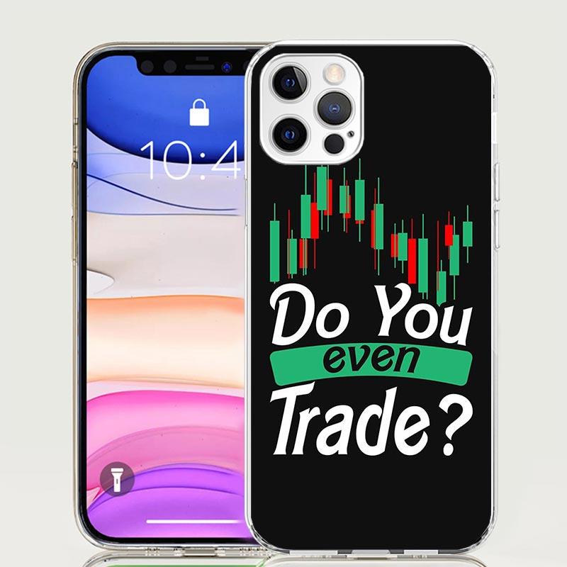 Trade Investment Forex Stock Market Phone Case For iPhone 17 Air 16 15 Plus 11 14 Pro Max 13 Mini 12 7 8 + SE Pattern Art Custom
