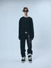 SUNDAY FRUIT MARKET Sunday Mini Waffle Ls Tee Charcoal
