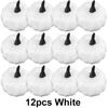 12pcs 5.5cm Simulated Mini Pumpkin Ornaments Halloween Styles Desktop Decoration Creative DIY Painting Pumpkin Photography Props