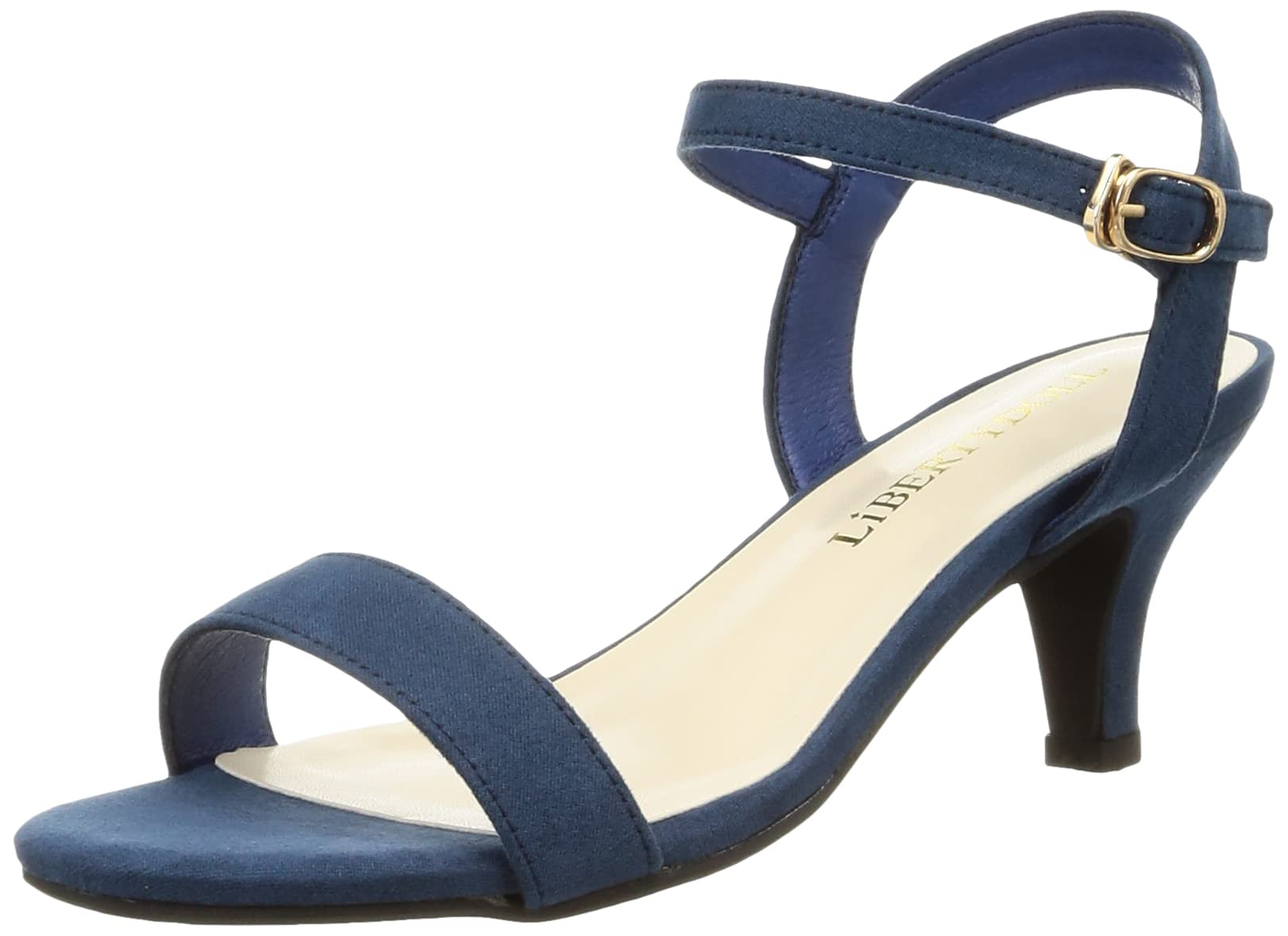 

5440 Ремешок 6 см L до 24 [Liberty Doll] Сандалии, Каблук, Женские, Темно-синий, (эквивалентный см)