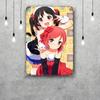 nico yazawa cartoon Funny Bar Metal Sign Retro Plaque Vintage Sign Alcohol Drinker Pub Club  Kitchen Wall Decoration
